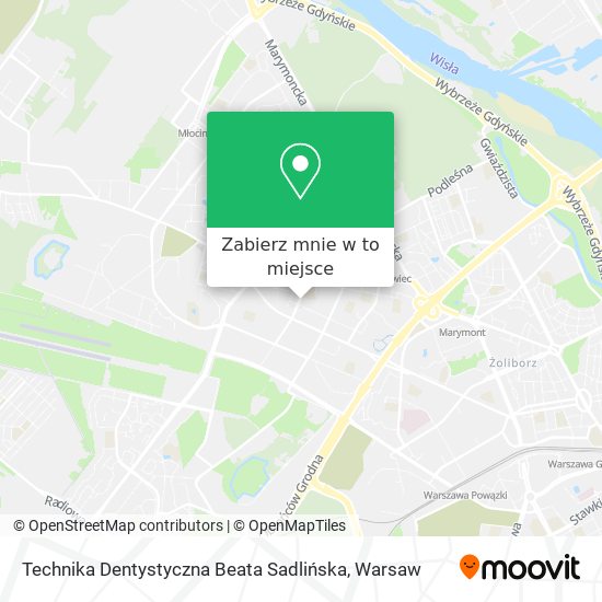 Mapa Technika Dentystyczna Beata Sadlińska