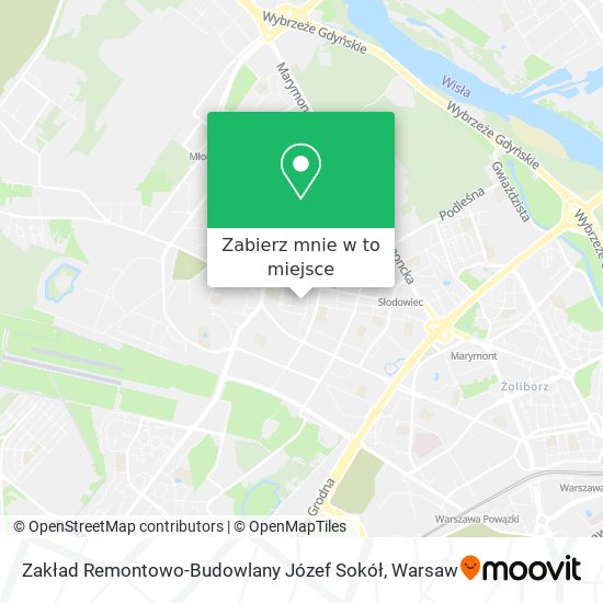 Mapa Zakład Remontowo-Budowlany Józef Sokół