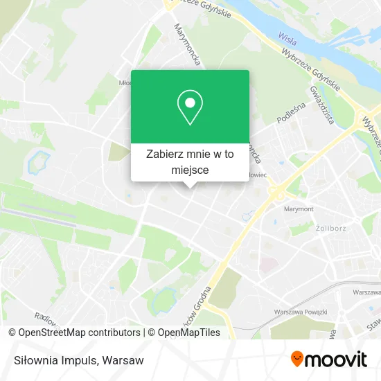 Mapa Siłownia Impuls