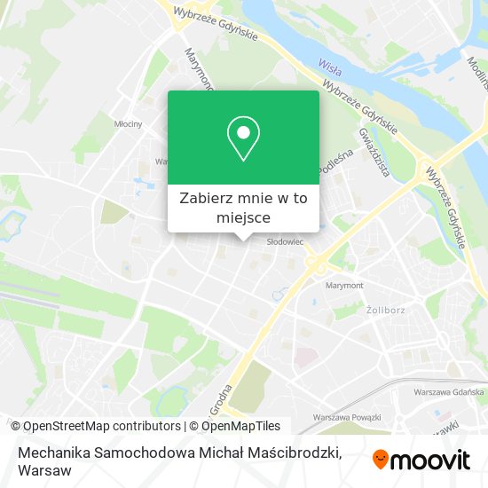 Mapa Mechanika Samochodowa Michał Maścibrodzki