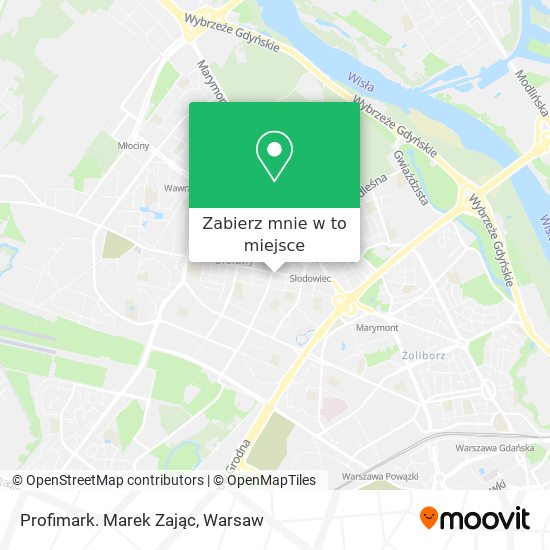 Mapa Profimark. Marek Zając