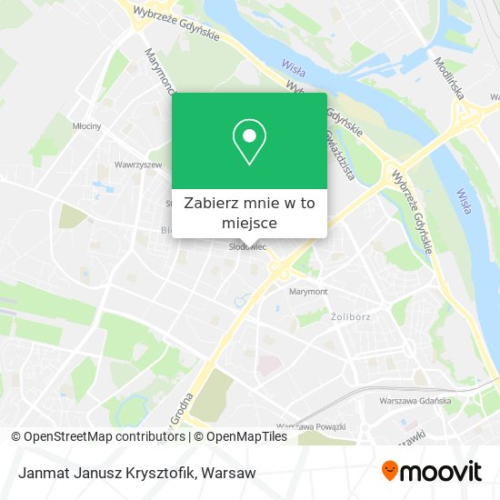 Mapa Janmat Janusz Krysztofik