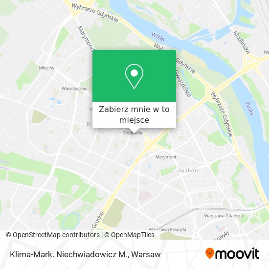 Mapa Klima-Mark. Niechwiadowicz M.