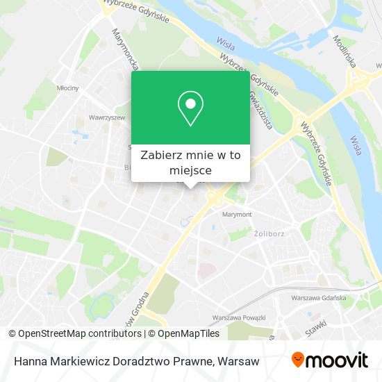 Mapa Hanna Markiewicz Doradztwo Prawne