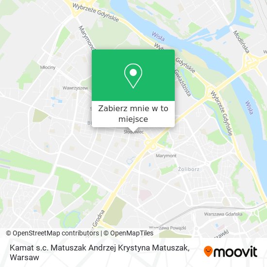 Mapa Kamat s.c. Matuszak Andrzej Krystyna Matuszak