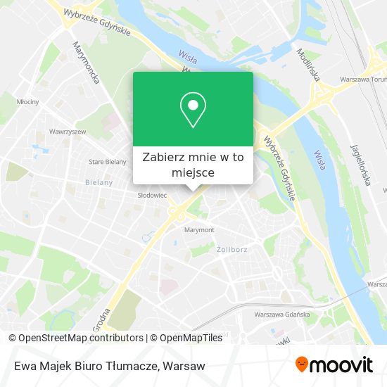 Mapa Ewa Majek Biuro Tłumacze