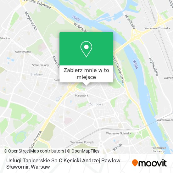 Mapa Usługi Tapicerskie Sp C Kęsicki Andrzej Pawłow Sławomir