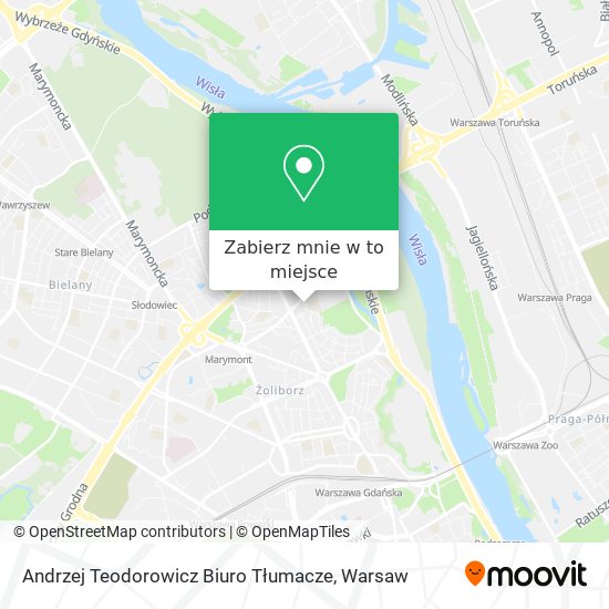 Mapa Andrzej Teodorowicz Biuro Tłumacze