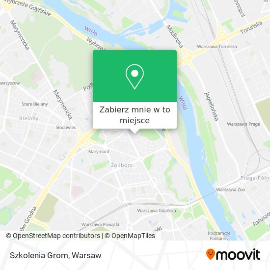 Mapa Szkolenia Grom