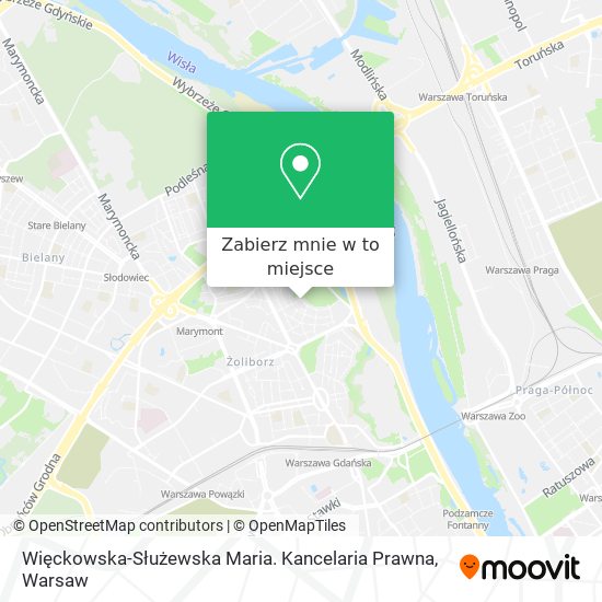 Mapa Więckowska-Służewska Maria. Kancelaria Prawna