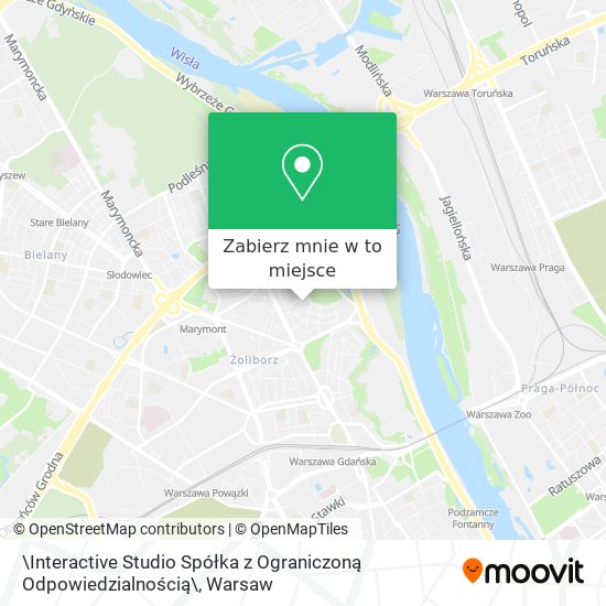 Mapa \Interactive Studio Spółka z Ograniczoną Odpowiedzialnością\