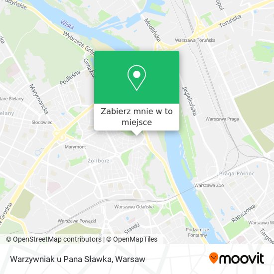 Mapa Warzywniak u Pana Sławka