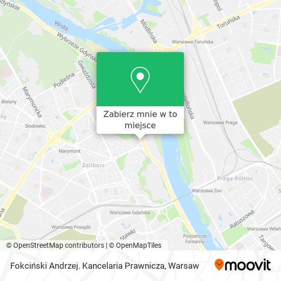 Mapa Fokciński Andrzej. Kancelaria Prawnicza