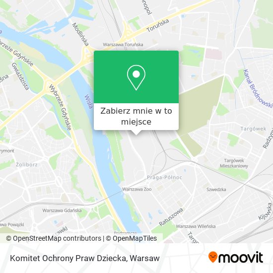 Mapa Komitet Ochrony Praw Dziecka