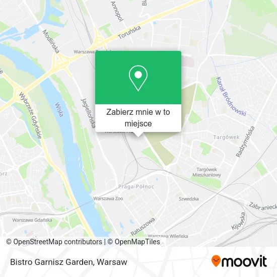 Mapa Bistro Garnisz Garden