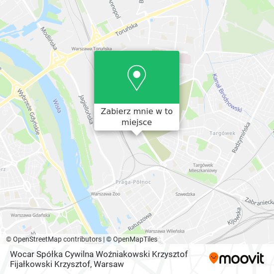 Mapa Wocar Spółka Cywilna Woźniakowski Krzysztof Fijałkowski Krzysztof