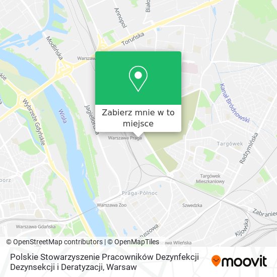 Mapa Polskie Stowarzyszenie Pracowników Dezynfekcji Dezynsekcji i Deratyzacji