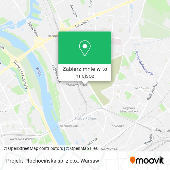 Mapa Projekt Płochocińska sp. z o.o.