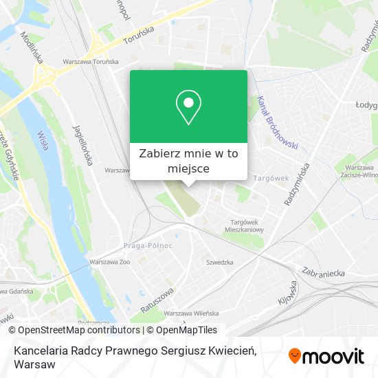 Mapa Kancelaria Radcy Prawnego Sergiusz Kwiecień