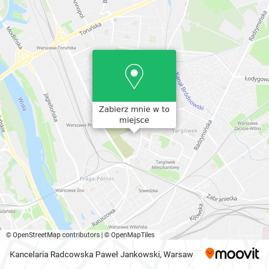 Mapa Kancelaria Radcowska Paweł Jankowski