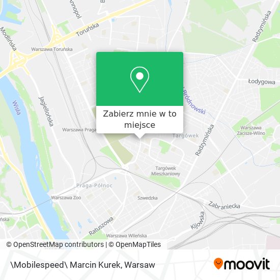 Mapa \Mobilespeed\ Marcin Kurek