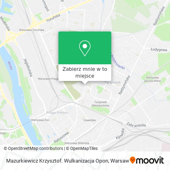 Mapa Mazurkiewicz Krzysztof. Wulkanizacja Opon