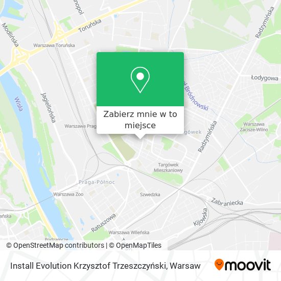 Mapa Install Evolution Krzysztof Trzeszczyński