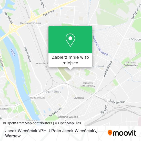 Mapa Jacek Wiceńciak \P.H.U.Polin Jacek Wiceńciak\