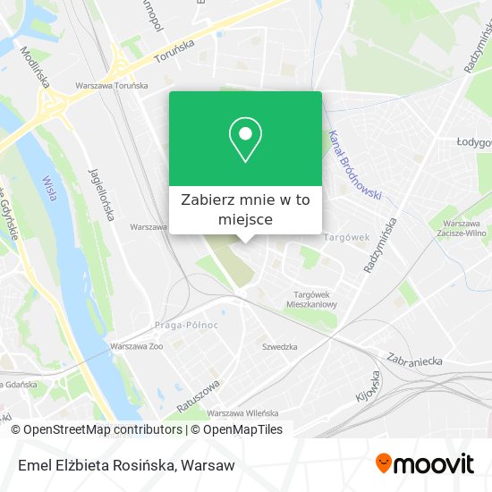 Mapa Emel Elżbieta Rosińska