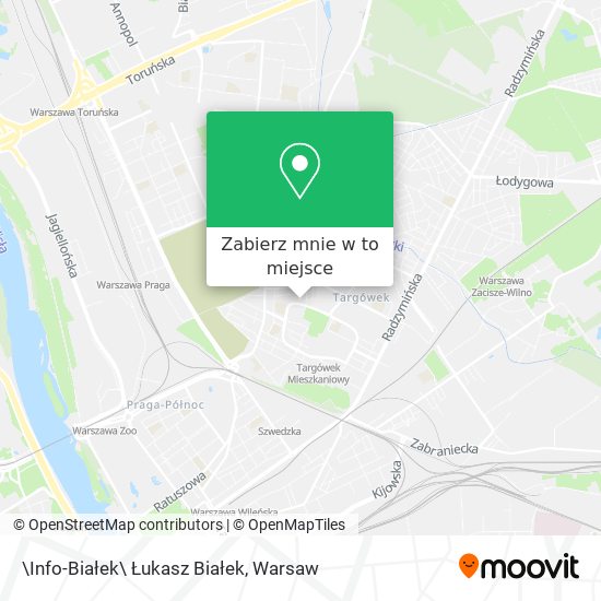 Mapa \Info-Białek\ Łukasz Białek