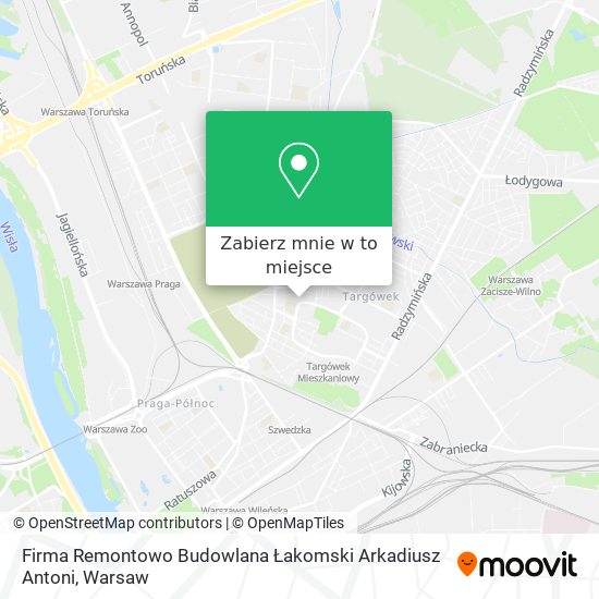 Mapa Firma Remontowo Budowlana Łakomski Arkadiusz Antoni