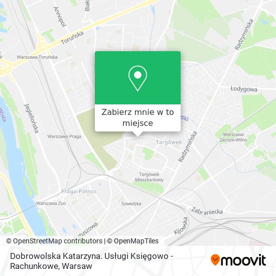 Mapa Dobrowolska Katarzyna. Usługi Księgowo - Rachunkowe