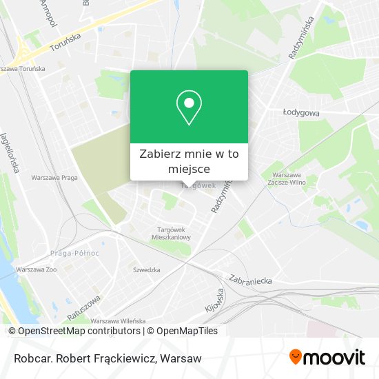 Mapa Robcar. Robert Frąckiewicz