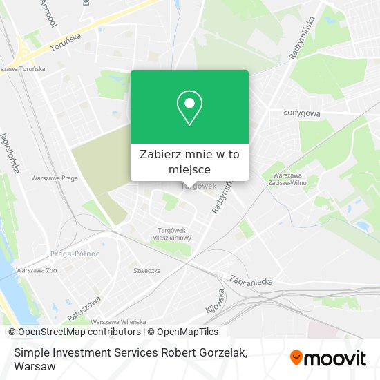 Mapa Simple Investment Services Robert Gorzelak