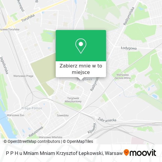 Mapa P P H u Mniam Mniam Krzysztof Łepkowski