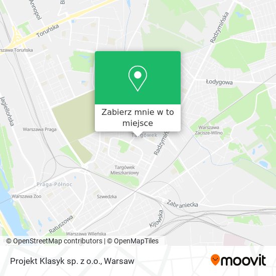 Mapa Projekt Klasyk sp. z o.o.