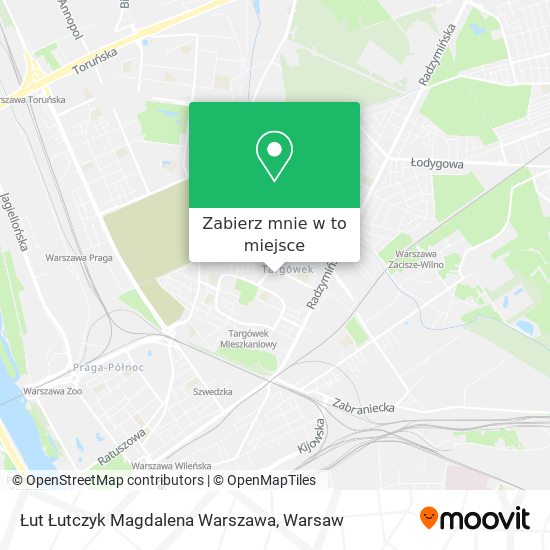 Mapa Łut Łutczyk Magdalena Warszawa