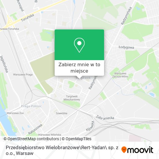 Mapa Przedsiębiorstwo Wielobranżowe\Rert-Yadan\ sp. z o.o.