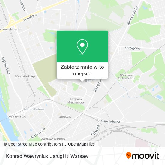 Mapa Konrad Wawryniuk Usługi It