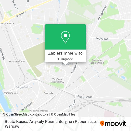 Mapa Beata Kasica Artykuły Pasmanteryjne i Papiernicze