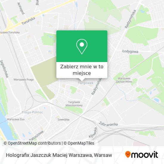 Mapa Holografix Jaszczuk Maciej Warszawa