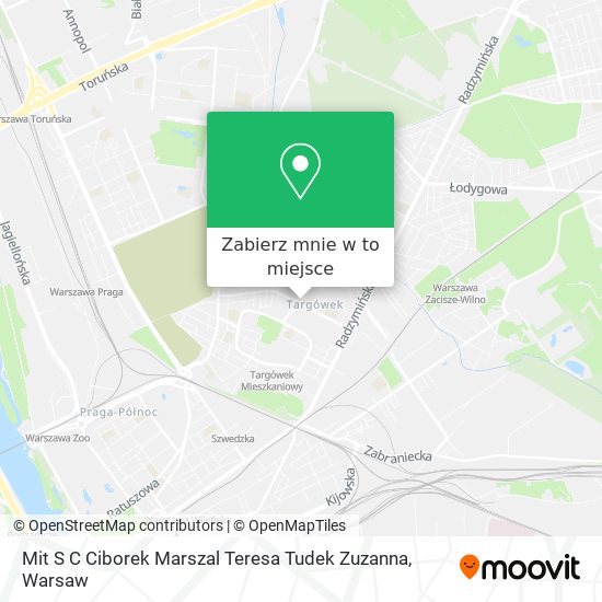 Mapa Mit S C Ciborek Marszal Teresa Tudek Zuzanna