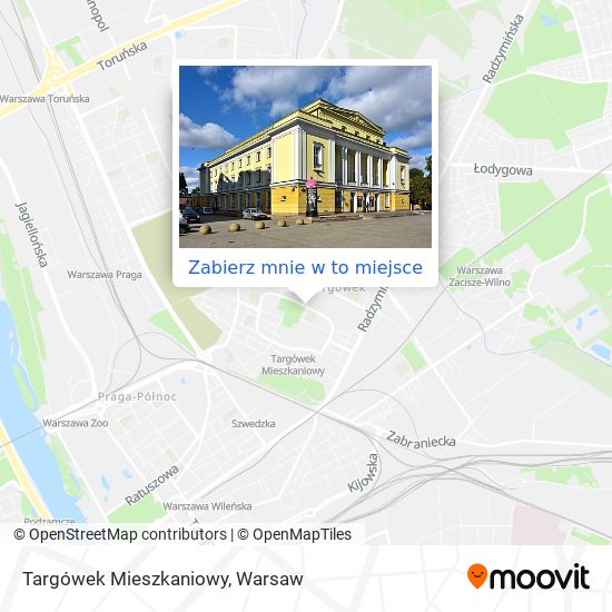 Mapa Targówek Mieszkaniowy