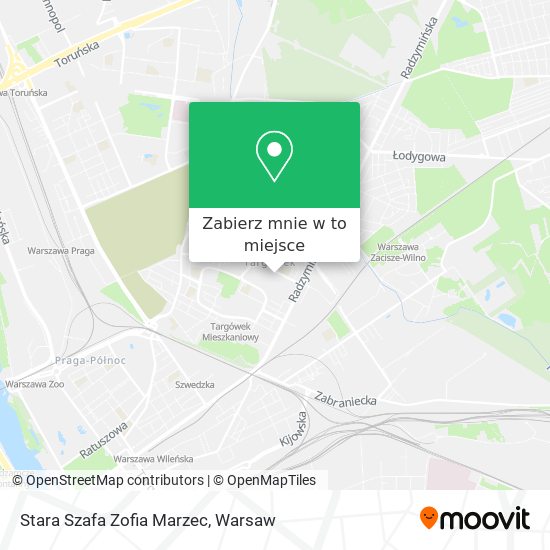 Mapa Stara Szafa Zofia Marzec