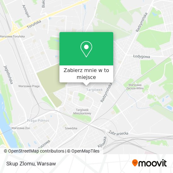 Mapa Skup Zlomu