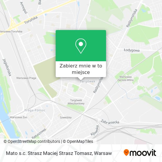 Mapa Mato s.c. Strasz Maciej Strasz Tomasz