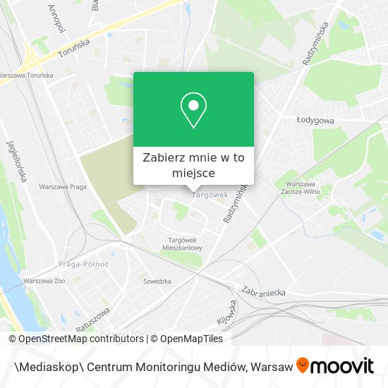 Mapa \Mediaskop\ Centrum Monitoringu Mediów