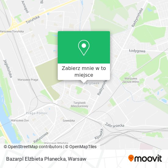 Mapa Bazarpl Elżbieta Płanecka