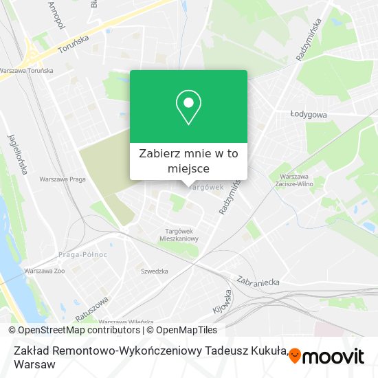 Mapa Zakład Remontowo-Wykończeniowy Tadeusz Kukuła