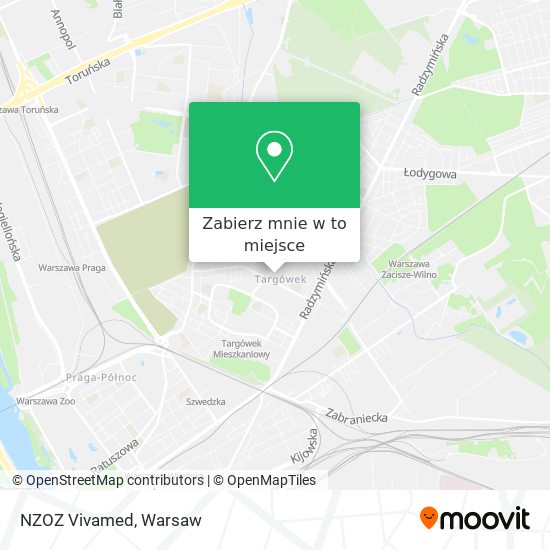 Mapa NZOZ Vivamed